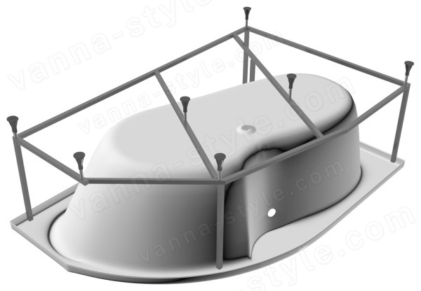 Каркас для ванны Relisan Sofi Гл000026215 170x90 стальной