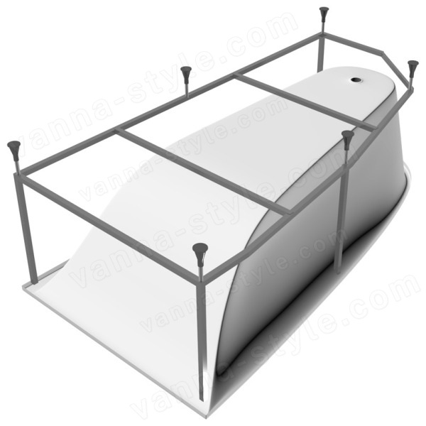 Каркас для ванны Relisan Нева Гл000027719 160x90 стальной