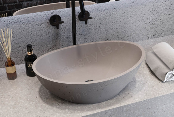 Раковина HOLBI EUROPE 54x33, бетон