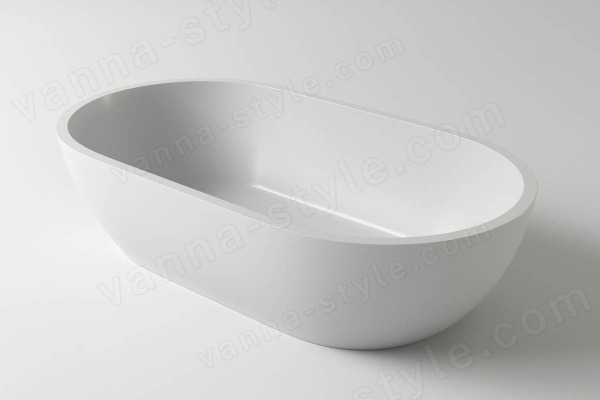 Раковина HOLBI MERCURY 63x35, белая матовая
