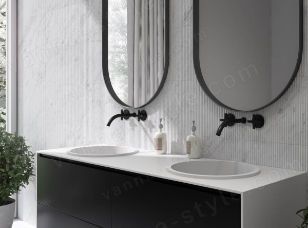 Раковина HOLBI URAN 41x41, белая матовая