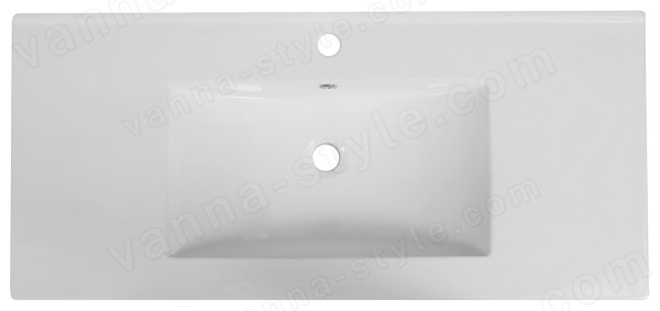 Раковина Oliveeka S100 100x46, белая