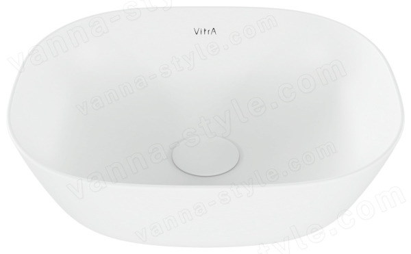Накладная раковина Vitra Plural 45x38, белая матовая