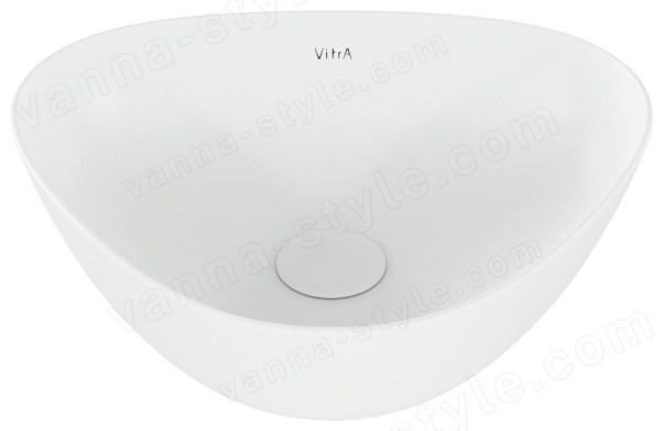 Накладная раковина Vitra Plural 47x40, белая матовая