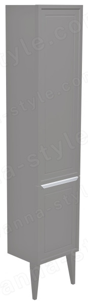 Шкаф-пенал ZOV Севилья PSPG 35x195, платиновый
