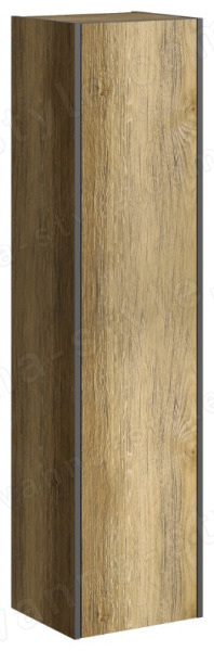 Шкаф-пенал Aqwella Фарго FRG0535DB 35x140, дерево тёмное