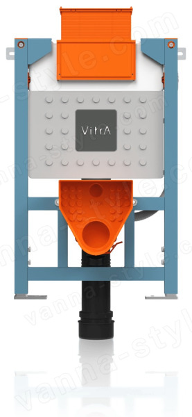 Инсталляция для унитаза Vitra Unity 761-5805-01 без кнопки смыва
