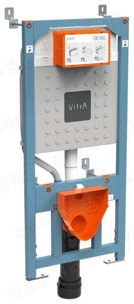 Инсталляция для унитаза Vitra V12 762-5800-01 без кнопки смыва