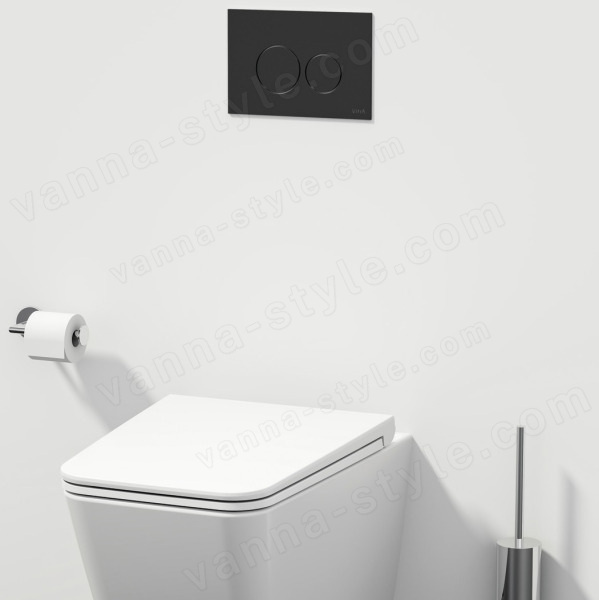 Кнопка смыва для инсталляции Vitra Origin 740-1601, черный