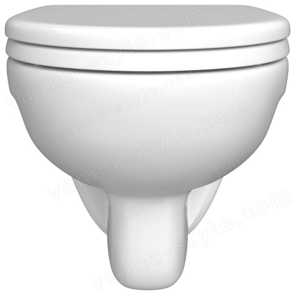 Подвесной унитаз Vitra S10 7855B003-0075, белый