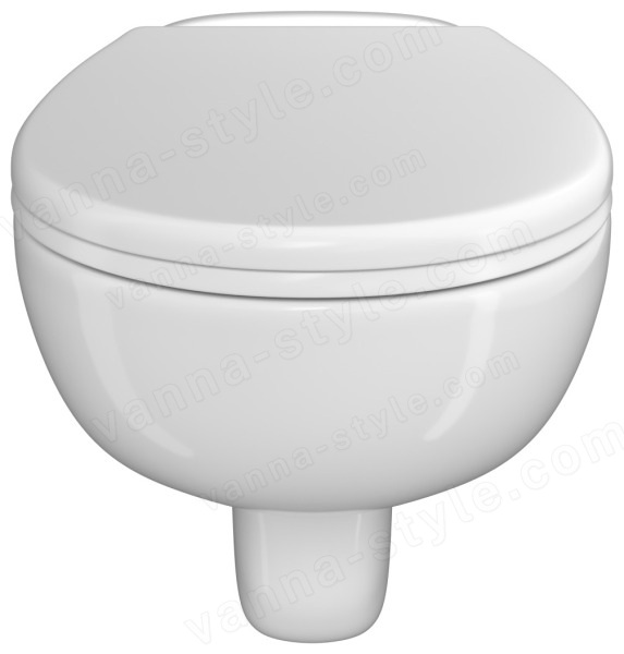 Подвесной унитаз Vitra Conforma 5810B003-6234, белый глянцевый с сиденьем