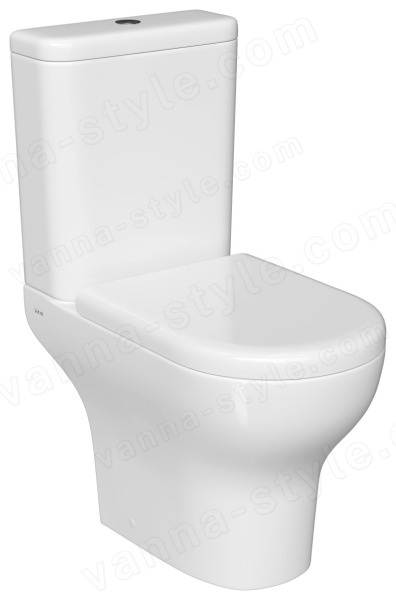 Унитаз-компакт Vitra Zentrum 9012B003-7204, белый с сиденьем и бачком