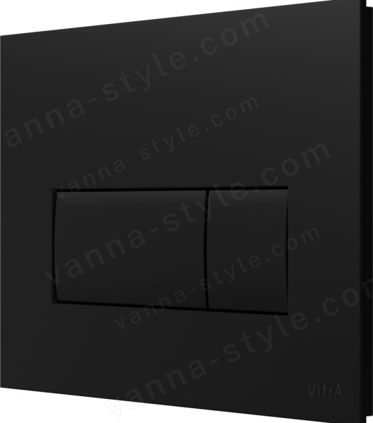 Кнопка смыва для инсталляции Vitra Root Square 740-2311, матовый черный