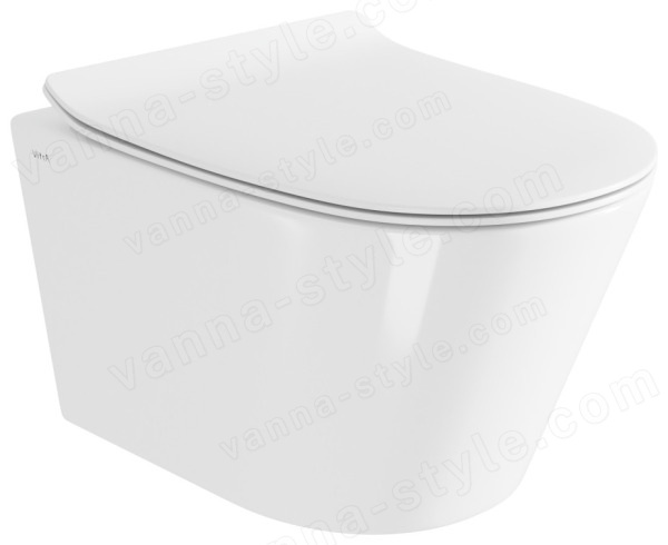 Подвесной унитаз Vitra M50 8302B003-6404, белый с сиденьем