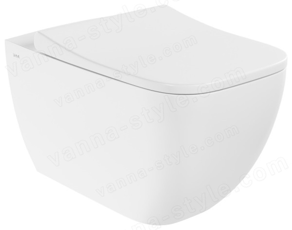 Комплект унитаза с инсталляцией Vitra Shift 9855B003-7207: подвесной унитаз, сиденье