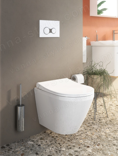 Кнопка смыва для инсталляции Vitra Sirius 740-0480, хром