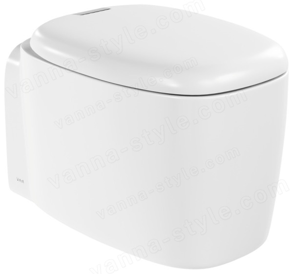 Подвесной унитаз Vitra Plural 7830B401-0075, белый матовый