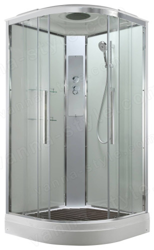 Душевая кабина AvaCan EM2010T 100x100 с прозрачным стеклом 100x100 с прозрачным стеклом