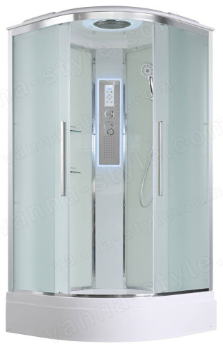 Душевая кабина AvaCan EM3010LED 100x100 с гидромассажем 100x100 с гидромассажем