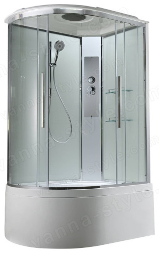 Душевая кабина AvaCan EM5811RT 110x80 с прозрачным стеклом 110x80 с прозрачным стеклом