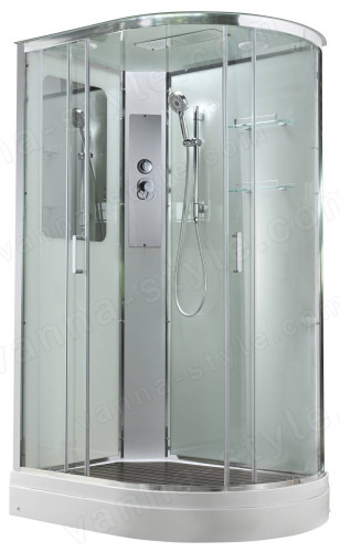 Душевая кабина AvaCan A2812L 120x80 с прозрачным стеклом 120x80 с прозрачным стеклом