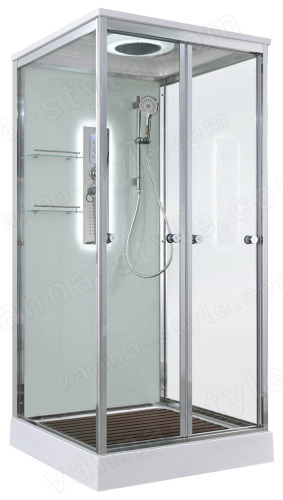 Душевая кабина AvaCan V2010LED 100x100 с гидромассажем 100x100 с гидромассажем