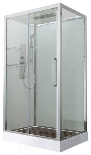 Душевая кабина AvaCan Z2911 110x90 с прозрачным стеклом 110x90 с прозрачным стеклом