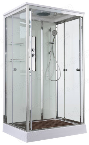 Душевая кабина AvaCan V2810 100x80 с прозрачным стеклом 100x80 с прозрачным стеклом