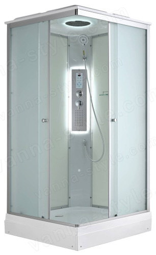 Душевая кабина AvaCan CK2010LED 100x100 с гидромассажем 100x100 с гидромассажем