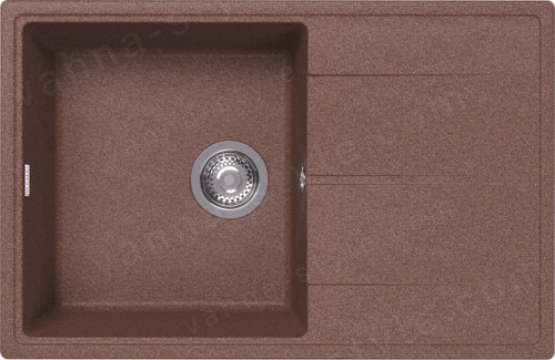 Кухонная мойка Dr. Gans Оливия 25.150.C0740.406 74x48 из искусственного камня, терракота