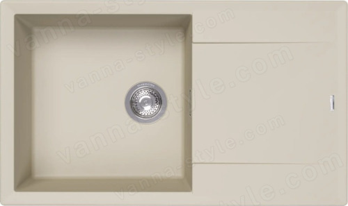 Кухонная мойка Florentina Тоскана 17.050.D0860.202 86x51 из кварцевого композита, шампань