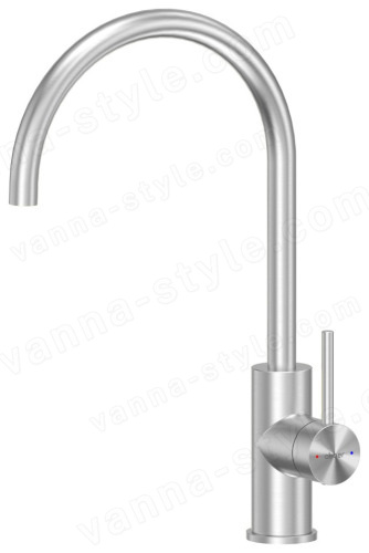 Смеситель для кухни Abber Wasser kreis 316 AF8114BST, сталь брашированная
