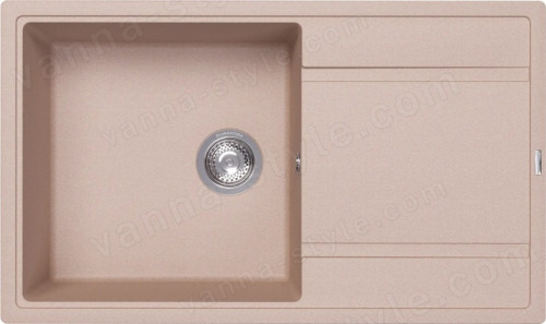 Кухонная мойка Florentina Липси 20.130.D0860.107 84x50 из кварцевого композита, песочный
