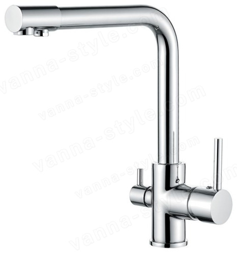 Смеситель для кухни AQG Duo 05NIC560CR, хром