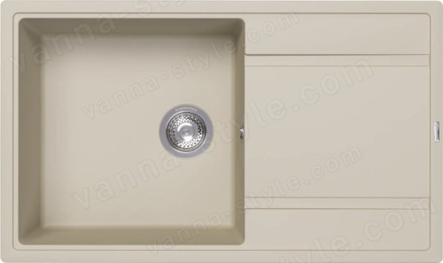 Кухонная мойка Florentina Липси 20.130.D0860.202 84x50 из кварцевого композита, шампань