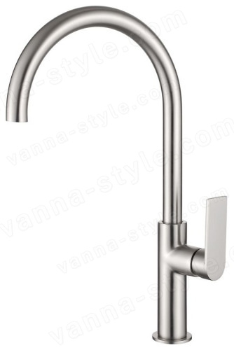 Смеситель для кухни AQG Alpha 05SOA500NI, зачищенный никель