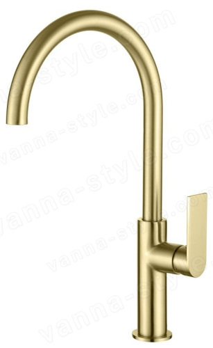 Смеситель для кухни AQG Alpha 05SOA500OC, матовое золото