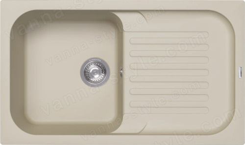 Кухонная мойка Florentina Арона 20.225.D0860.202 86x51 из кварцевого композита, шампань