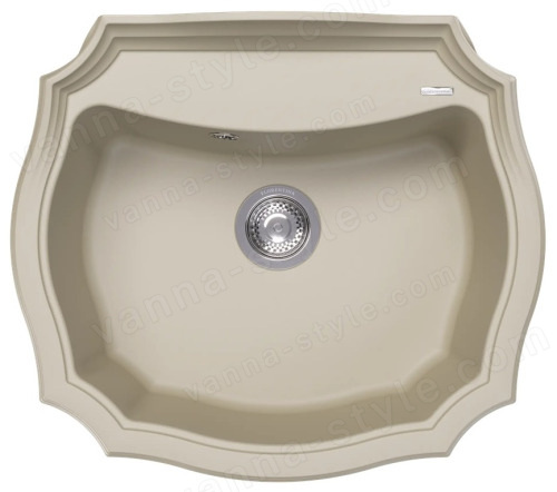 Кухонная мойка Florentina Эмилия 20.355.D0640.202 64x55 из кварцевого композита, шампань