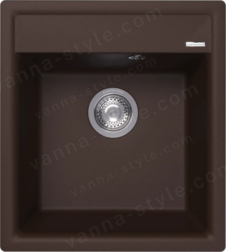 Кухонная мойка Florentina Консул 23.020.B0450.206 45x50 из кварцевого композита, брауни