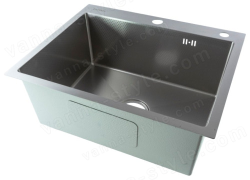 Кухонная мойка Fmark FSC5545L 55x45 стальная, сатин 55x45 стальная, сатин