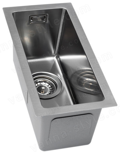 Кухонная мойка Grandex Aqua Proline 22 300209 22x45 стальная, сатин
