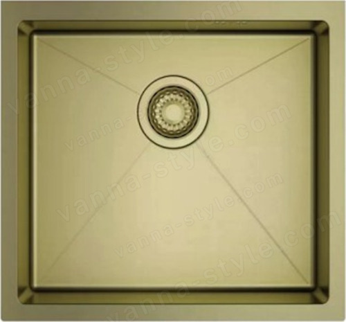 Кухонная мойка Raglo R703.5044.03 50x44 стальная, золотой сатин 50x44 стальная, золотой сатин