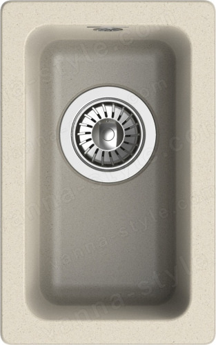 Кухонная мойка Rivelato BK-25 beige scuro 31x46 из кварцевого композита, темно-бежевый 31x46 из кварцевого композита, темно-бежевый