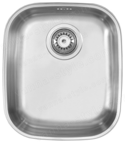 Кухонная мойка UKINOX Модерн MOP340.400 -GT8C 34x40 стальная, хром