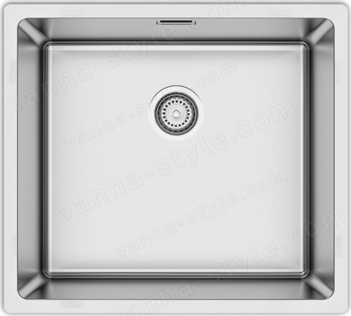 Кухонная мойка UKINOX Techno TEB450.400 -GT10P 45x40 стальная, брашированная сталь