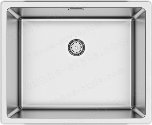 Кухонная мойка UKINOX Techno TEB500.400 -GT10P 50x40 стальная, брашированная сталь