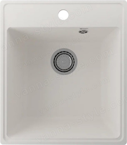 Кухонная мойка Ulgran Quartz forte Forte 425-01 43x49 из кварцевого композита, белый