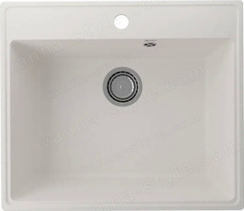 Кухонная мойка Ulgran Quartz forte Forte 580-01 58x50 из кварцевого композита, белый