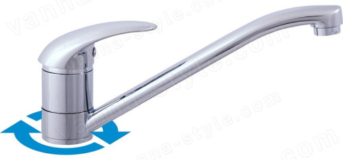 Смеситель для кухни Rav Slezak Dunaj D405.5LUX, хром